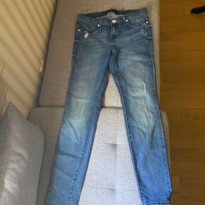 Rock and Republic distressed skinny jeans size 12